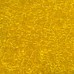 80010m Бисер Чехия круглый 10/0, желтый прозрачный, 1-я категория,  50гр